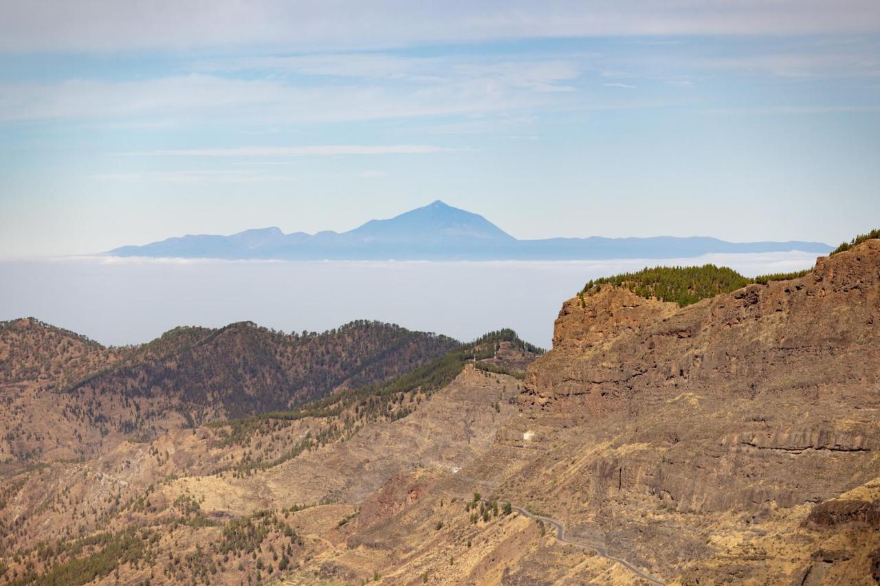 Casa Maria With Roque Nublo View Apartment เตเฮดา ภายนอก รูปภาพ